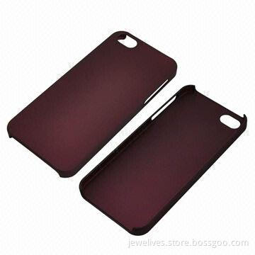 Rubber-coated New Style Case for iPhone 5, Made of High-quality Polycarbonate Material